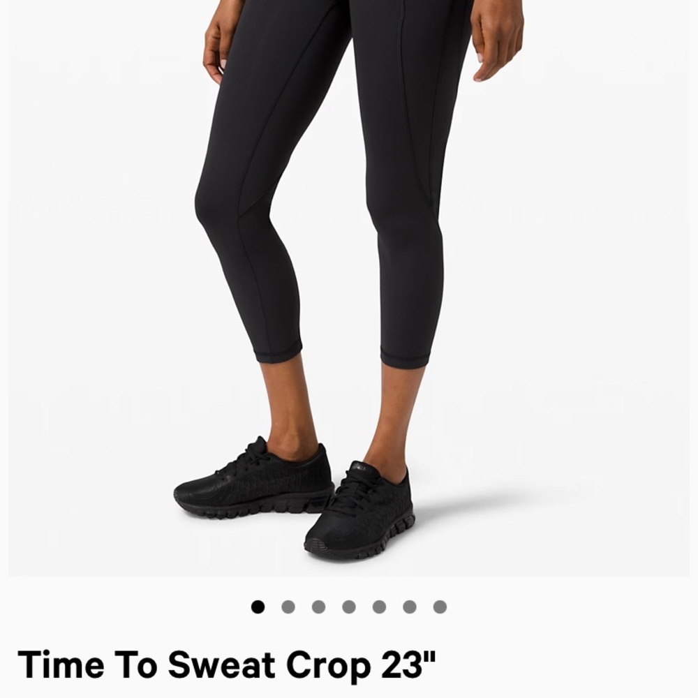Lululemon Time To Sweat Leggings NWT